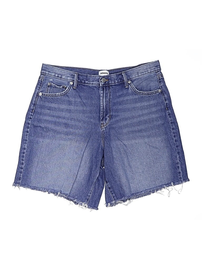 Pre-owned Sonoma Goods For Life Denim Shorts In Blue