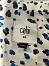 CAbi 100% Polyester Print Blue Casual Dress Size XL - photo 7