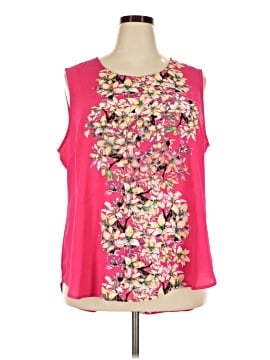 Rose + Olive Sleeveless Blouse (view 1)