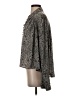 Free People 100% Polyester Snake Print Gray Long Sleeve Blouse Size XS - photo 5