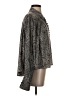 Free People 100% Polyester Snake Print Gray Long Sleeve Blouse Size XS - photo 4