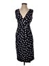 St. John Polka Dots Blue Casual Dress Size 0 - photo 1