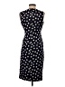 St. John Polka Dots Blue Casual Dress Size 0 - photo 2