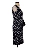 St. John Polka Dots Blue Casual Dress Size 0 - photo 4