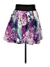 Necessary Objects Print Purple Casual Skirt Size M - photo 1