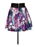 Necessary Objects Print Purple Casual Skirt Size M - photo 2