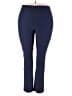 Kim Rogers Color Block Blue Active Pants Size 18 - photo 1