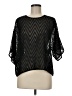IRO 100% Polyester Black 3/4 Sleeve Top Size EU (FR) 40 / US 8 - photo 1