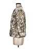 Chico's Animal Print Silver 3/4 Sleeve Blouse Size Med (1) - photo 5