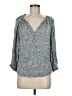 Wit & Wisdom 100% Rayon Teal 3/4 Sleeve Blouse Size M - photo 1