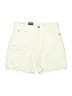 Gap Solid Yellow Denim Shorts Size 28 waist - photo 1