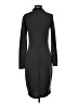 Jennifer Lopez Solid Gray Casual Dress Size XS - photo 2