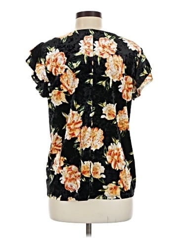a.n.a. A New Approach Short Sleeve Blouse (view 2)