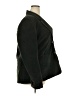 Arula Solid Green Black Blazer Size 2X - photo 4