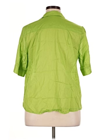Soft by Avenue 3/4 Sleeve Button-Down Shirt (view 2)