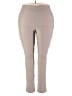 Kim Rogers Solid Tan Active Pants Size 18w - photo 1