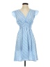Shein 100% Polyester Stripes Blue Casual Dress Size S - photo 1