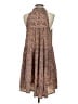Paani 100% Polyester Paisley Brown Casual Dress Size S - photo 2
