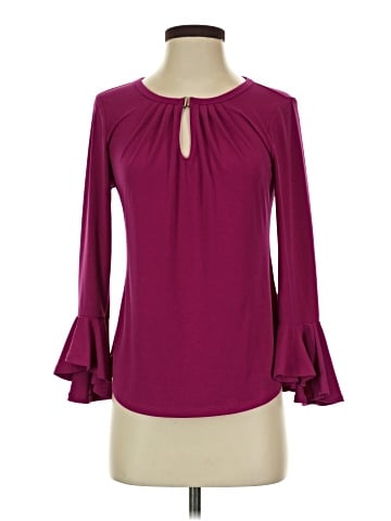 7th Avenue Design Studio New York & Company Long Sleeve Blouse (view 1)