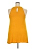 Torrid Yellow Sleeveless Blouse Size 2X Plus (2) - photo 2