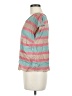 Boden Stripes Pink Short Sleeve Top Size 8 - photo 5