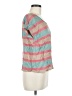 Boden Stripes Pink Short Sleeve Top Size 8 - photo 4