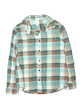 Cat & Jack Long Sleeve Button Down Shirt