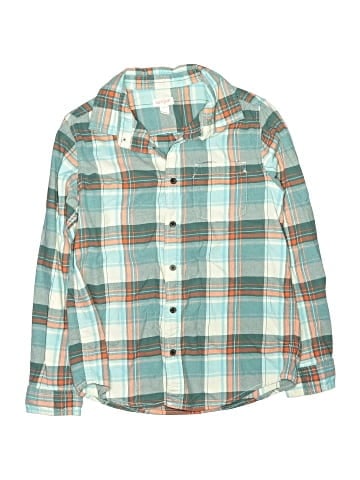 Cat & Jack Long Sleeve Button-Down Shirt (view 1)