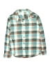 Cat & Jack 100% Cotton Plaid Teal Long Sleeve Button-Down Shirt Size 10 - 12 - photo 1