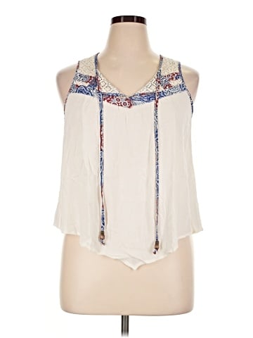 Rewind Sleeveless Blouse (view 1)