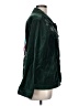 Quacker Factory 100% Cotton Stars Green Jacket Size L - photo 4
