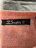 Simplee Pink Pullover Sweater Size XL - photo 7