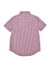 Crewcuts Checkered-gingham Orange Short Sleeve Button-Down Shirt Size 6 - 7 - photo 2