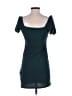 Missguided Teal Short Sleeve Top Size 4 - photo 2