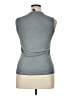 ONZ 100% Linen Gray Sleeveless Blouse Size XL - photo 2