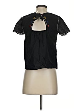 Madewell Embroidered Tie-Back Cutout Top (view 2)