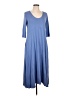 Salaam! Blue Casual Dress Size L - photo 1