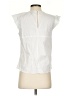 Aqua White Sleeveless Blouse Size S - photo 2