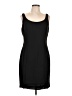 Laundry by Shelli Segal 100% Polyester Solid Black Cocktail Dress Size 12 - photo 1