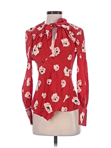 Derek Lam 10 Crosby Long Sleeve Blouse (view 1)