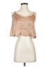 Aerie 100% Polyester Tan Sleeveless Blouse Size S - photo 1