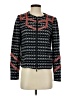Rebecca Minkoff 100% Polyester Print Black Jacket Size 4 - photo 1