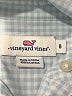 Vineyard Vines 100% Cotton Houndstooth Blue Long Sleeve Button-Down Shirt Size 6 - photo 7