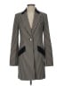 Karl Lagerfeld Paris Houndstooth Black Blazer Size 2 - photo 1
