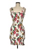 Rhode 100% Cotton Floral White Cocktail Dress Size M - photo 1