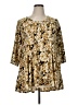 Attitudes by Renee Gold 3/4 Sleeve Top Size 1X (petite) - photo 1