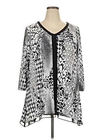 Peter Nygard 3/4 Sleeve Blouse (view 1)