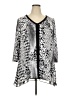 Peter Nygard Silver 3/4 Sleeve Blouse Size 2X (estimated) - photo 1