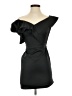 ALLSAINTS 100% Polyester Solid Black Cocktail Dress Size 00 - photo 1