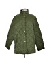 Coldwater Creek 100% Nylon Argyle Green Coat Size M - photo 1